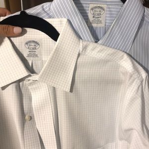 2 Brooks Brothers work shirts